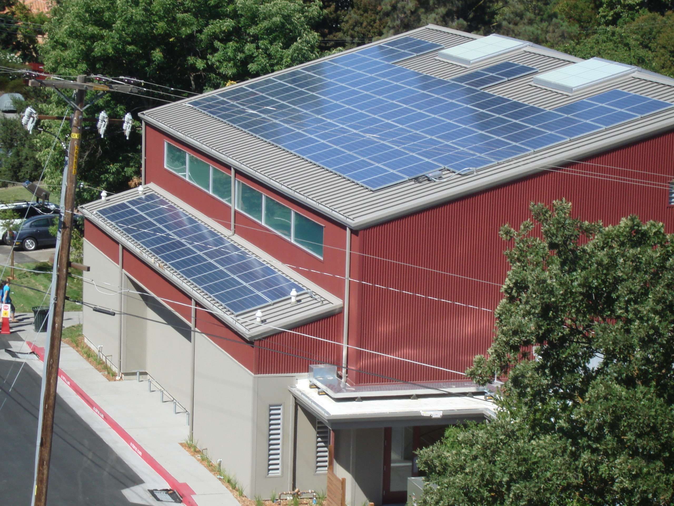 Metal Building with Solar Panels San Jose Metal Roofs